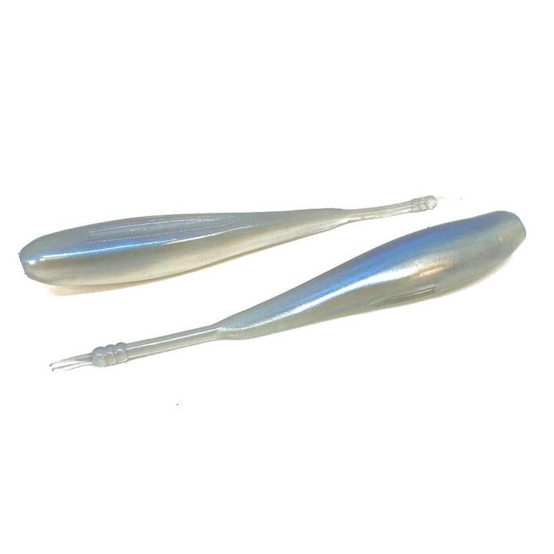 HOG FARMER STROLL SHAD Blue Gizzard 4″