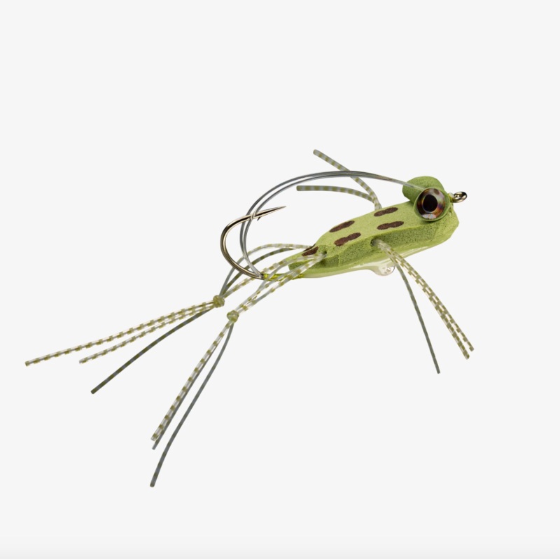 Rio’s Foam Slice Frog #2/0 Black