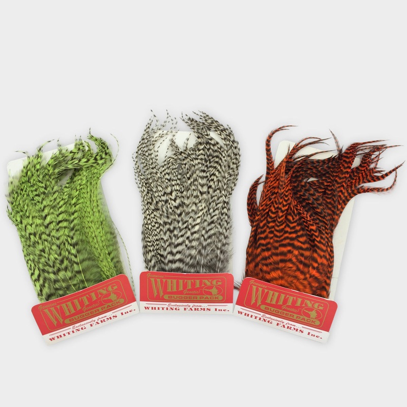 Whiting Farms Bugger pack Badger dyed Dark Olive