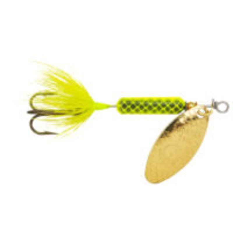 Wordens 194-CHR Super Rooster Tail In-Line Spinner, Sz 1/4oz Chart