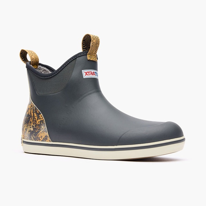 Xtratuf Men’s Trolling Pack Fleece Lined Ankle Deck Boots *Final Sale* 8
