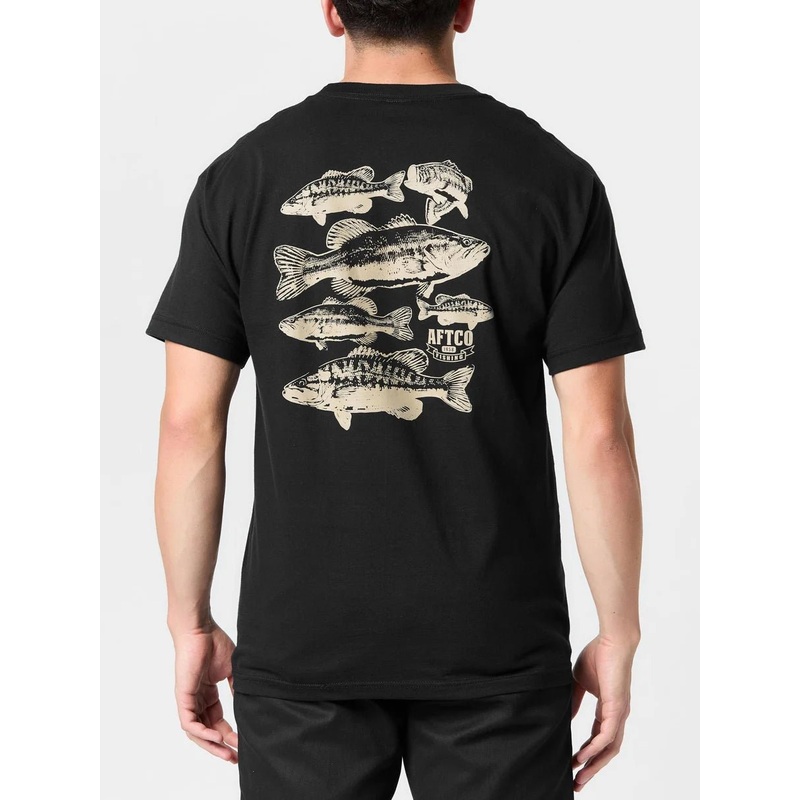 Aftco Brothers Short Sleeve Pocket Shirt L White