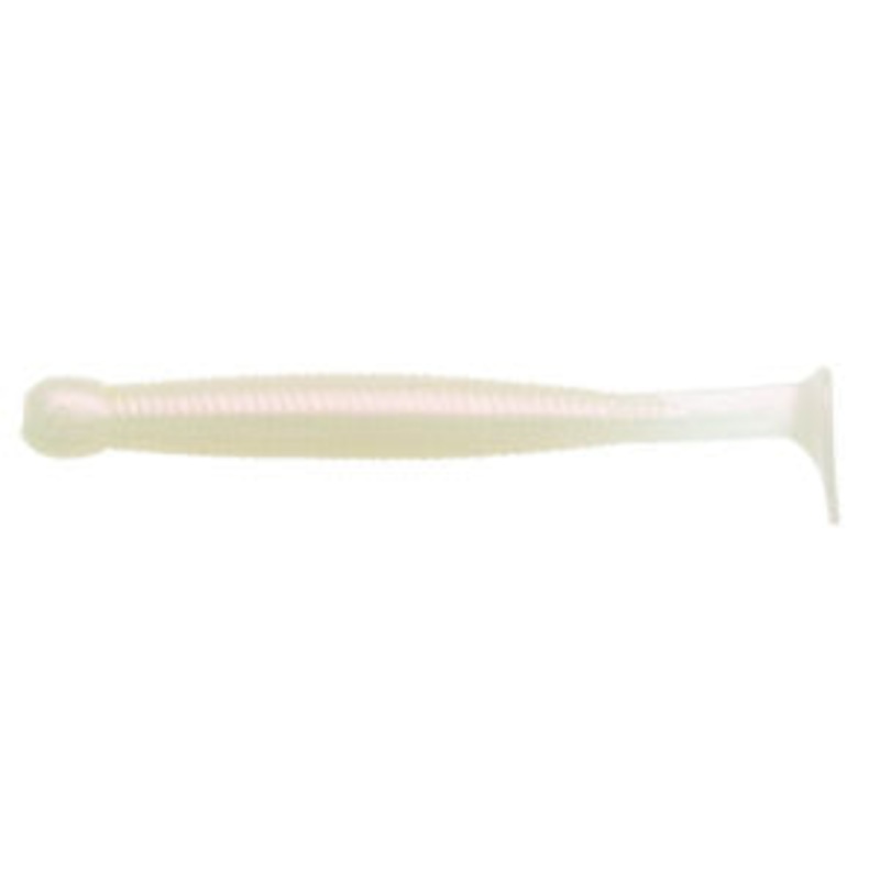 ECOGEAR GRASS MINNOW SS #010 Pearl White (glow)