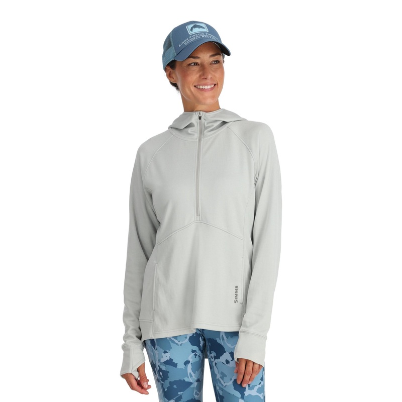 Simms Women’s Bugstopper Hoody Bluegrass Heather XS