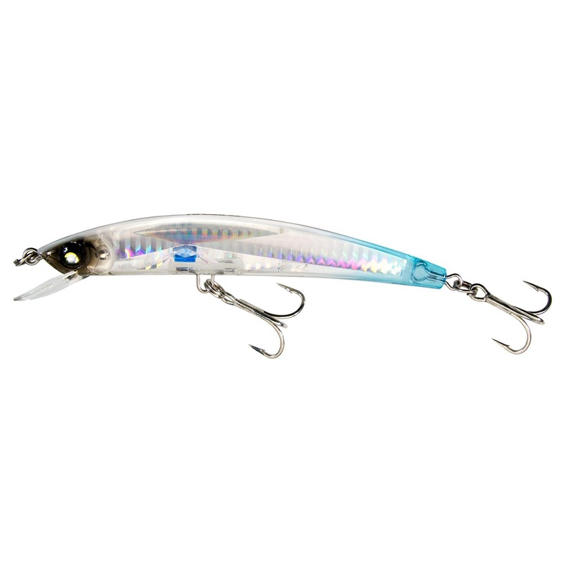 Yo-Zuri 3D Crystal Minnow Sinking Lure HPUV – Holo Pearl Ultra Violet 4-3/8″