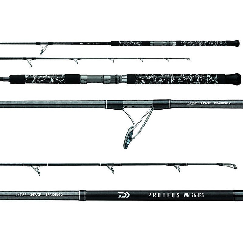 Daiwa Proteus WN Camo Spinning Rods PRWNC80HFS