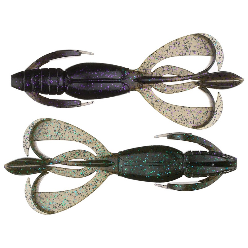 Keitech Crazy Flapper 4.4″ (6 Pack) Alabama Craw