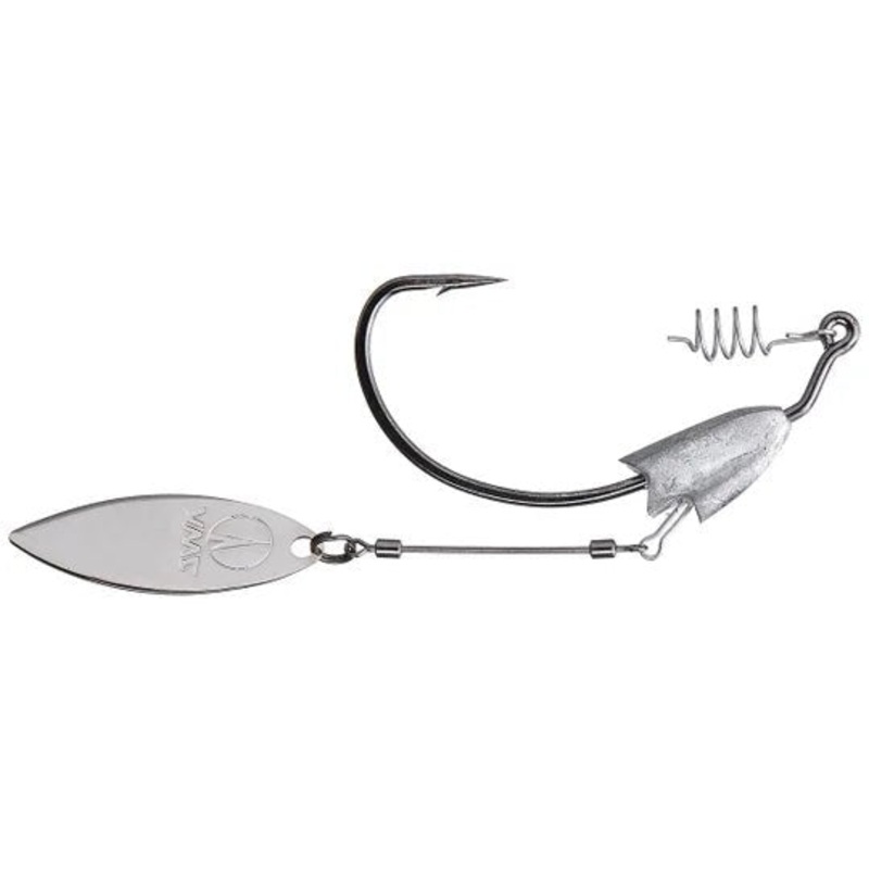 VMC Heavy Duty Weighted Willow Swimbait Hook 2pk 1/4 5/0