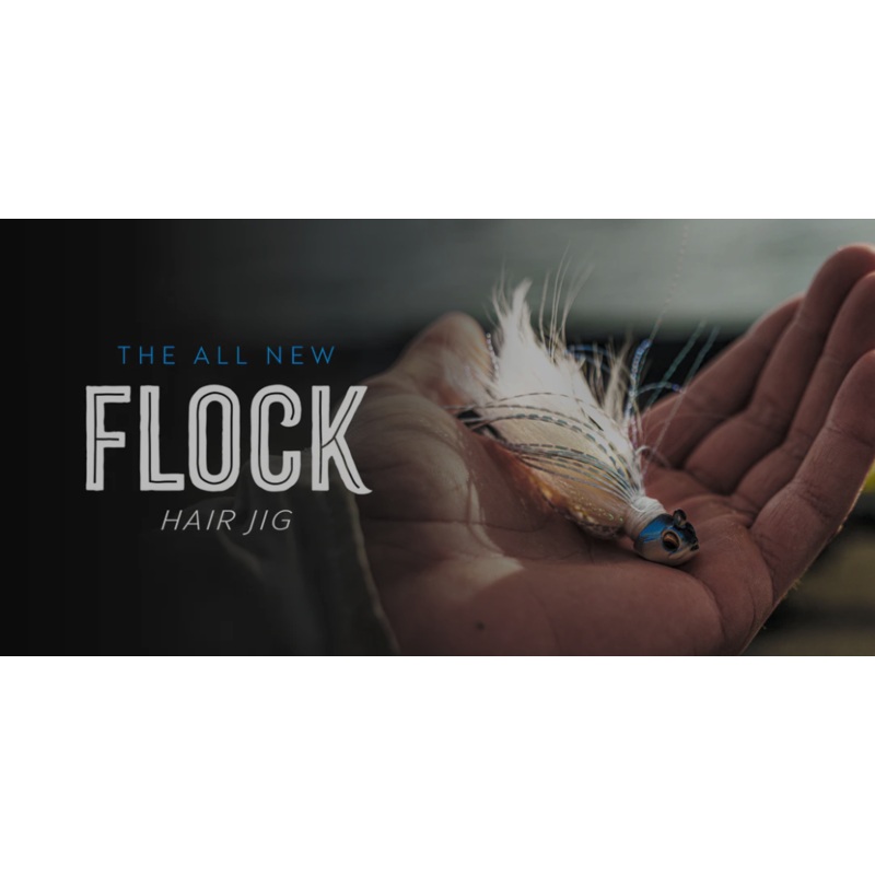 6TH SENSE FLOCK HAIR JIG Shad Ice 5/16 oz