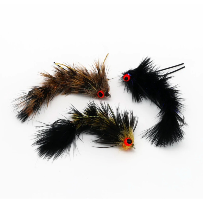 Fly Men Chocklett’s Bugger Game Changer Black #6