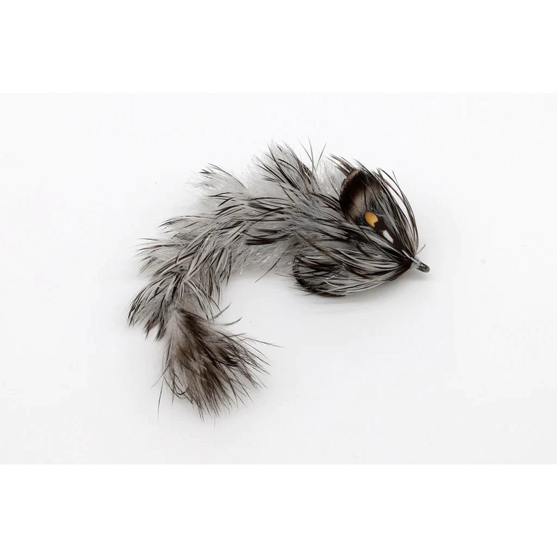 Fly Men Chocklett’s Feather Changer Single Hook 3.5″ Small Chartreuse/White