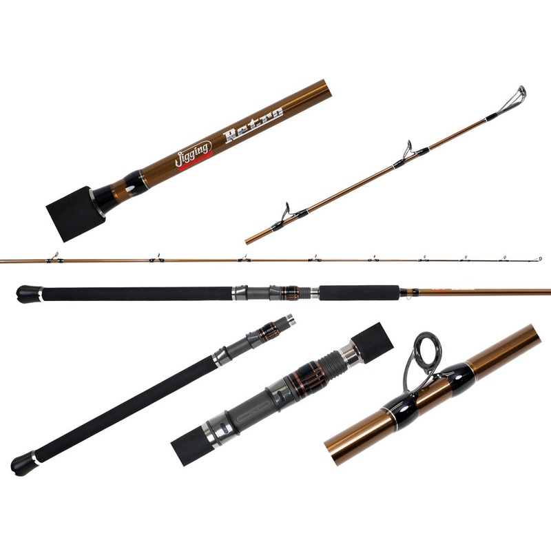 Jigging World Retro Casting Rods JW-RET761BRC-M
