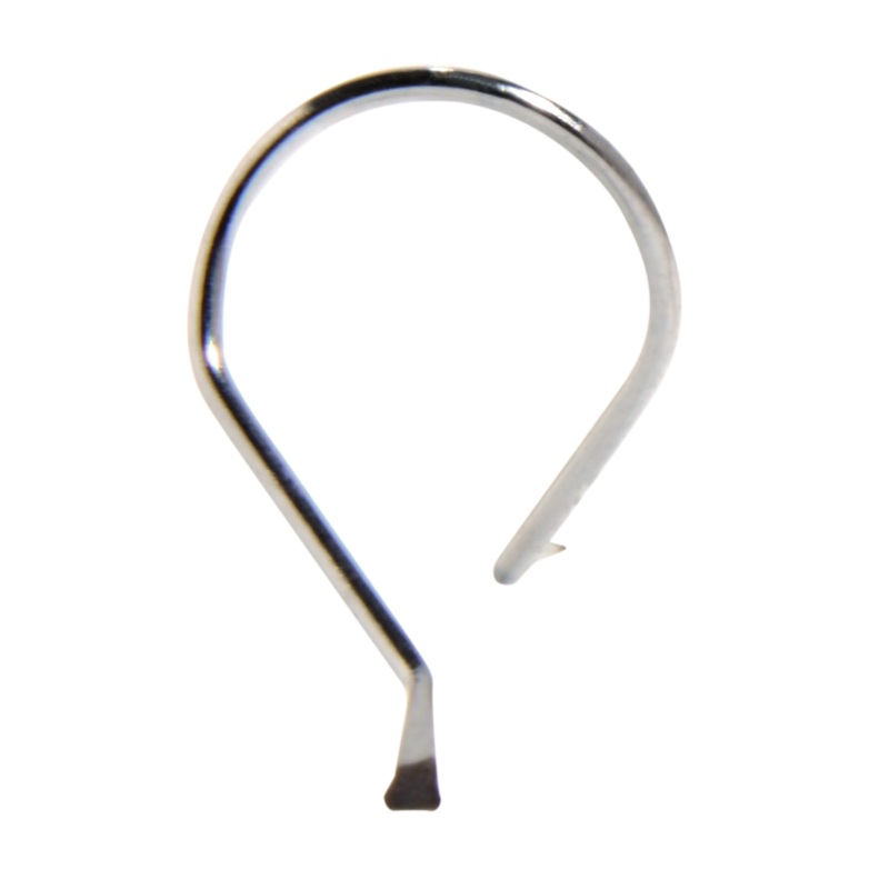 Light Wire Snake-Style Fly Guides Black 2/0
