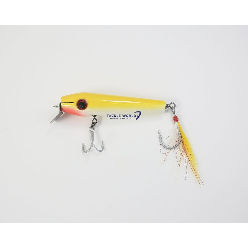 Lemire’s Plugworks Junior Swimmer 4.5.” 1.5oz Metal Lip White