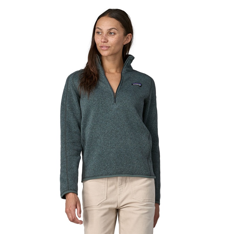 Patagonia W’s Better Sweater 1/4 Zip Black / BLK XXS