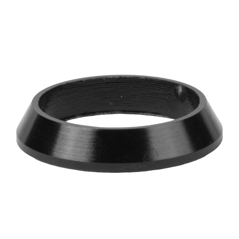 Aluminum Tapered Winding Checks Black 9mm