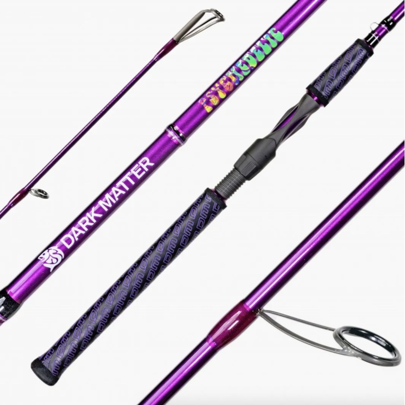 Dark Matter Psychedelic Inshore Spinning Rods P7IS-MH-PU