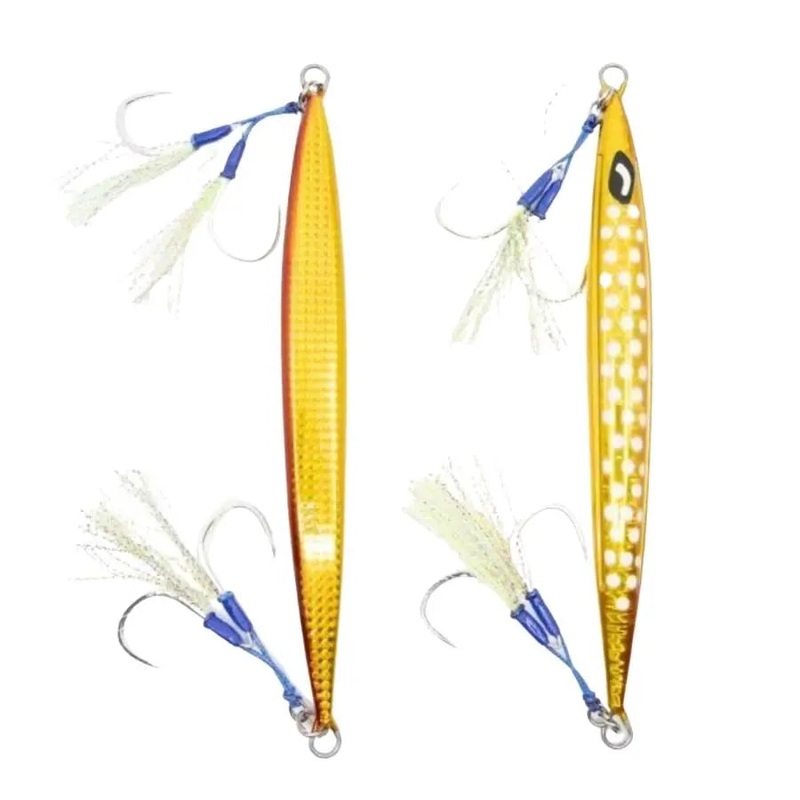 JIGS R US CRUSHER JRU119 SLOW PITCH JIG BLUE 300G