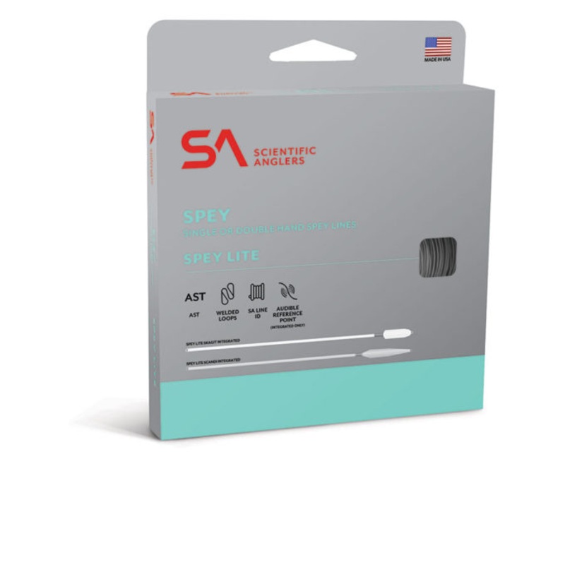 SA SPEY LITE SCANDI INTEGRATED 180 GR SPEY LITE SCANDI INTEGRATED WILLOW / BLACK / WILLOW