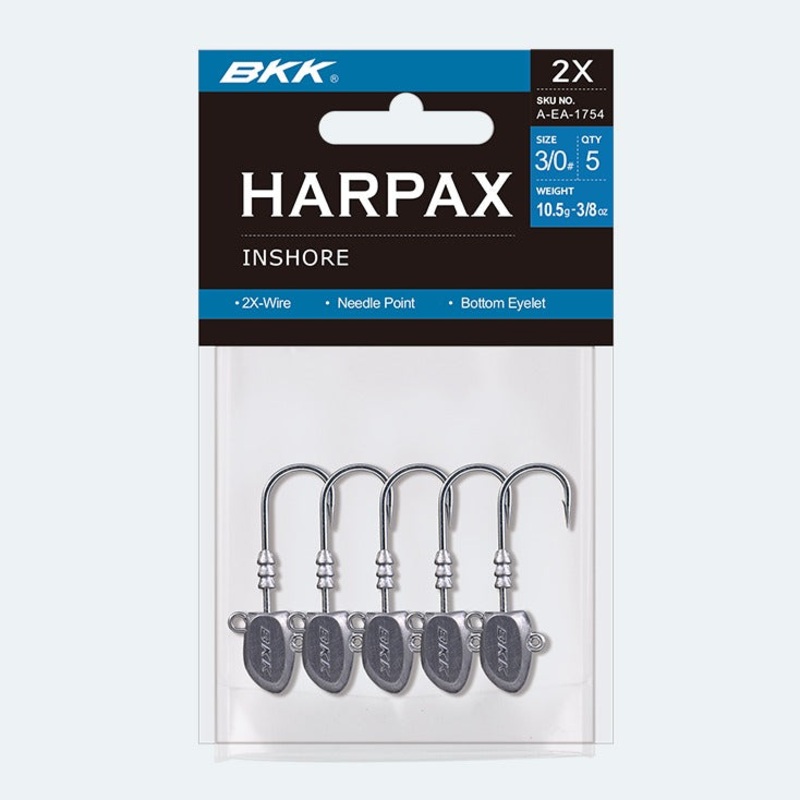BKK HARPAX INSHORE JIGHEAD 1/0 – 1/8oz
