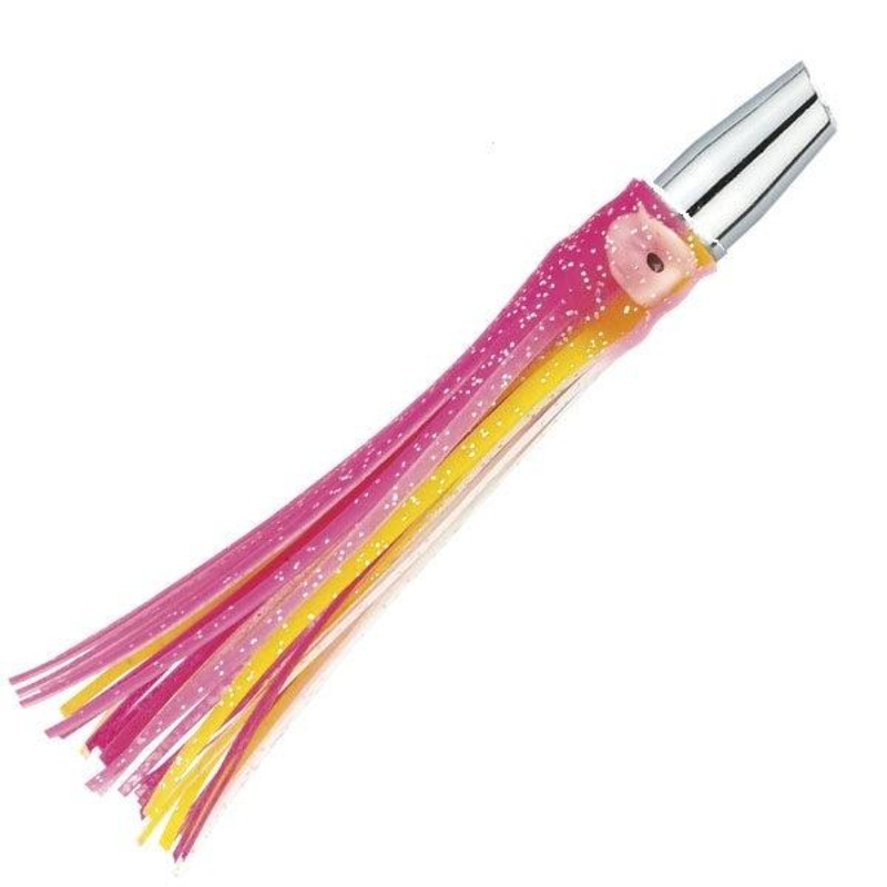 Boone Chrome Jet Unrigged Slant Trolling Lures Purple/Black Weight: 1oz – Length: 4 3/4″