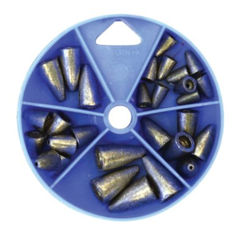 Eagle Claw Worm Weight Sinker Assortment