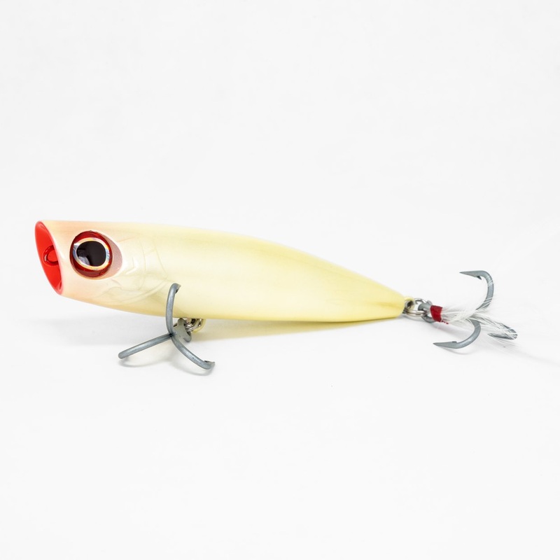 Dark Matter Fishaholic Pulsar Popper Bone 3.75″ 3/4oz