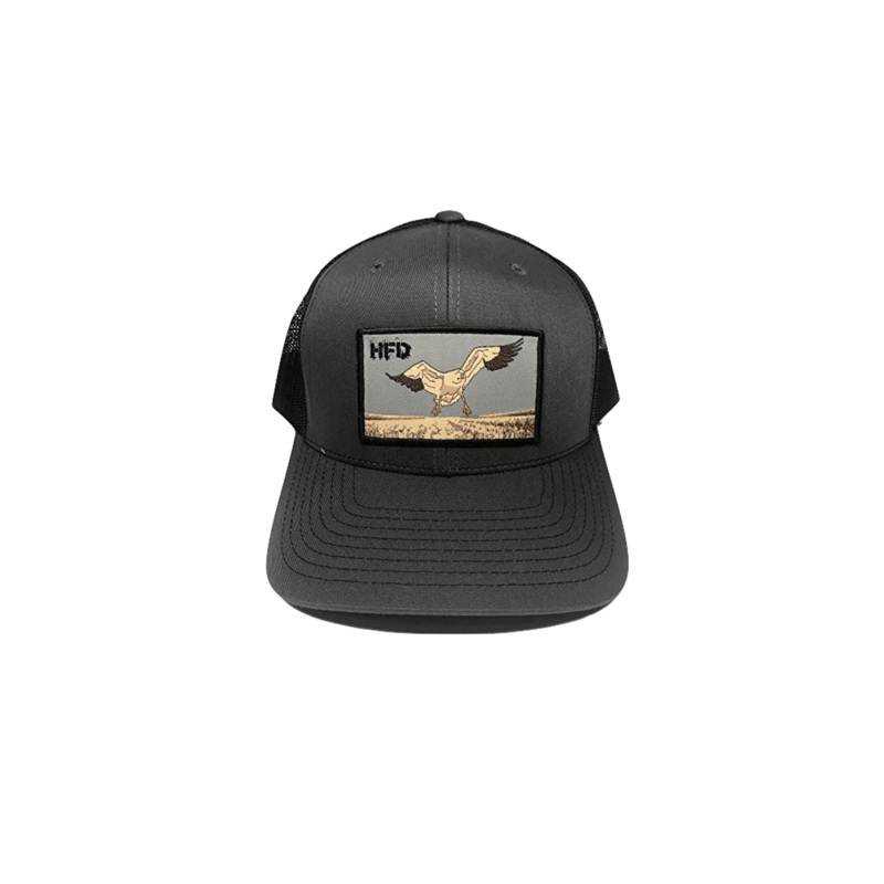 Ultimate Goose Hat For Snow Goose Hunting Heather Grey/Black