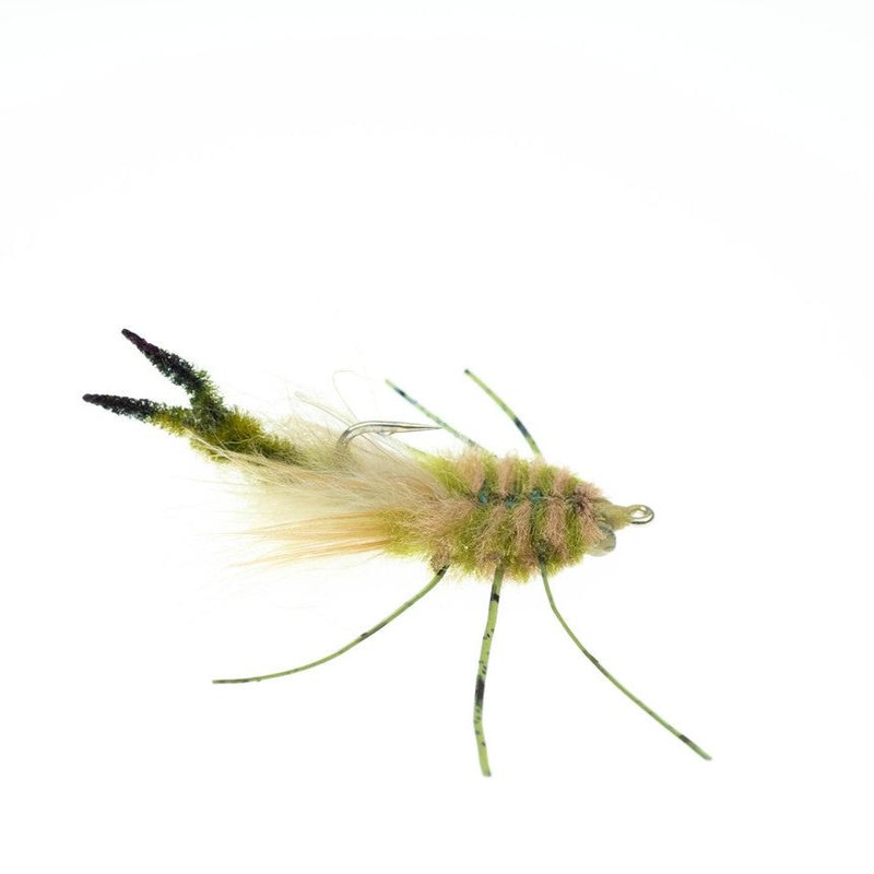 Umpqua Strong Arm Merkin Fly White 02 LT
