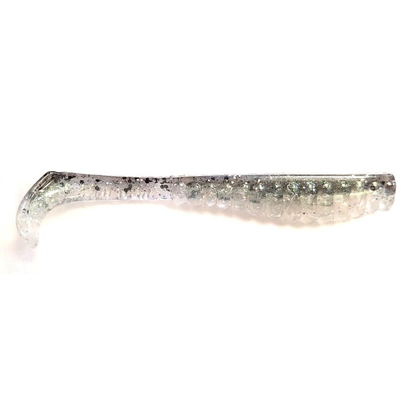 Z-Man ElaZtech Swimmin’ Trout Trick Soft Paddle Tail Swimbait 6 pack Bad Shad