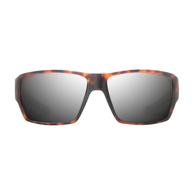 Vega Sunglasses Black Matte Glass Blue Mirror