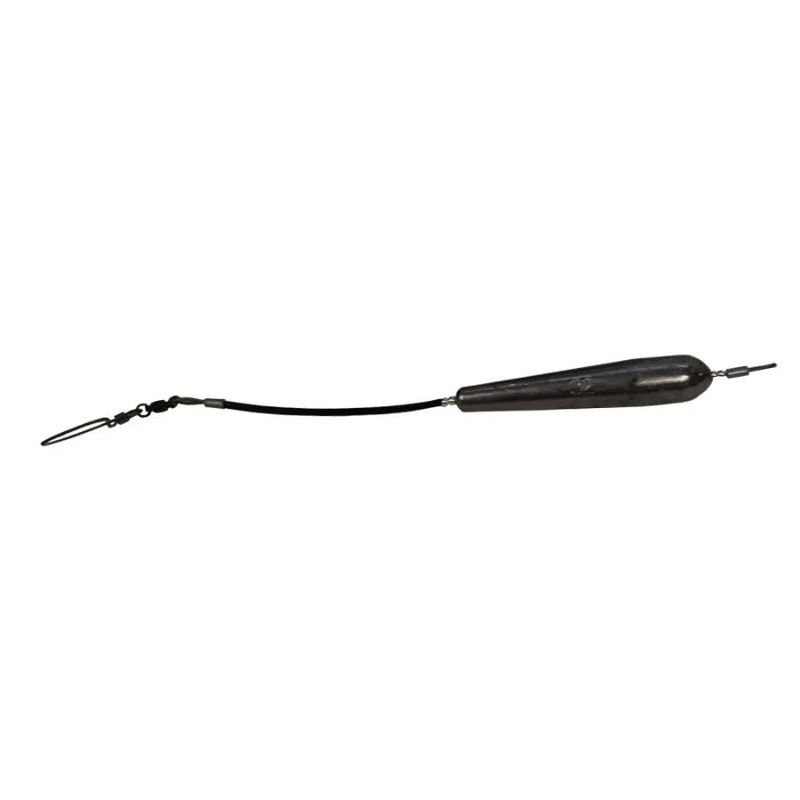 DIAMOND TROLLING WEIGHT RIGGED BRASS TUBE 24OZ