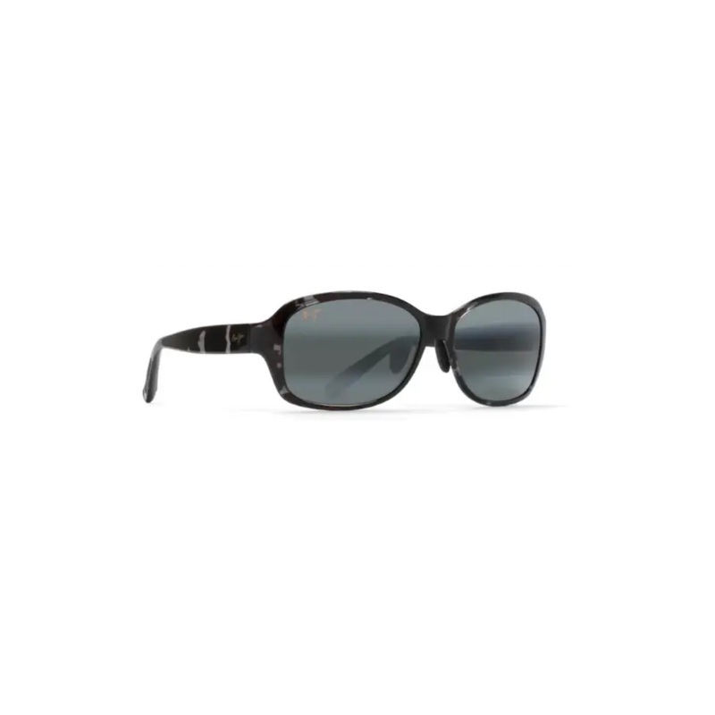 MAUI JIM KOKI POLARIZED SUNGLASSES BLACK AND GREY TORTOISE NEUTRAL GREY