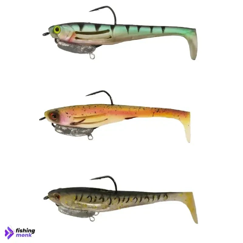 Zerek Flat Shad Pro | 3.5 inch | 10g Redfin