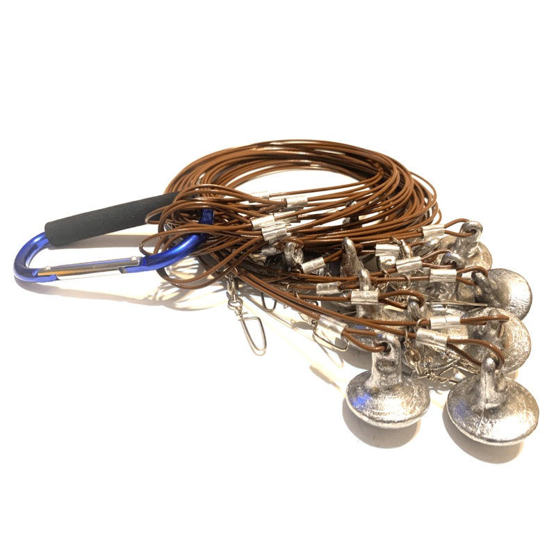 48″ Mushroom Weight Texas Rig Decoy Anchors 1 Dozen Black 4oz