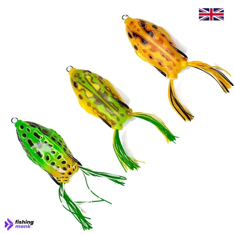 Allcock Weedless Double Hook Frogs | 12 g Green