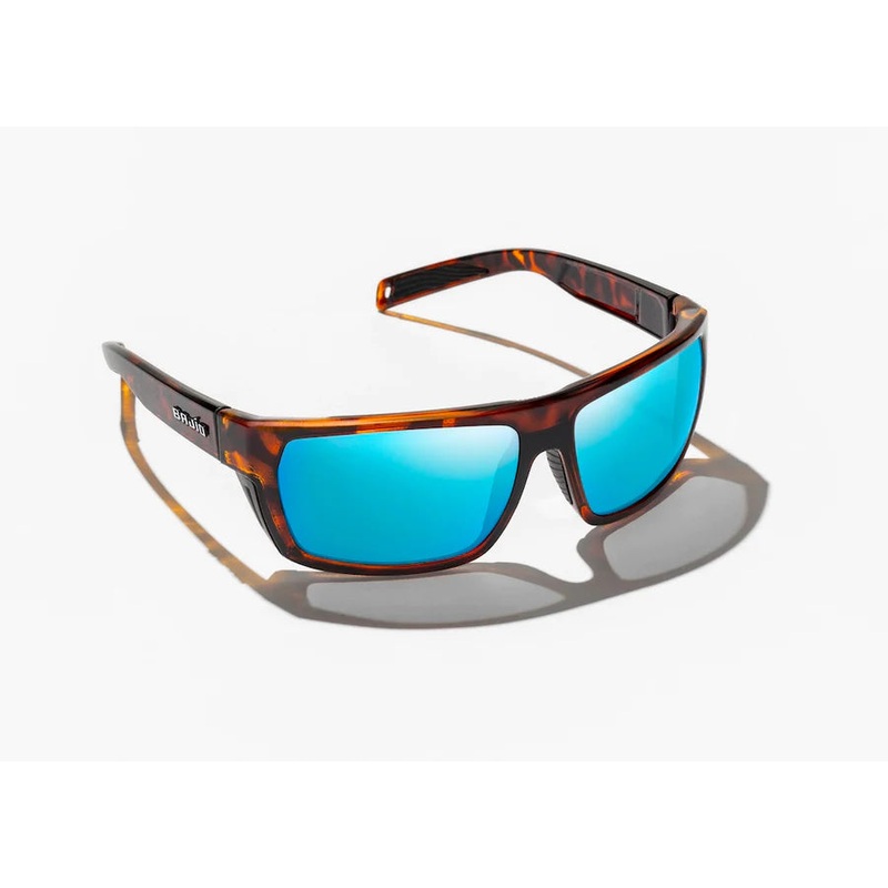 BAJIO PALOMETA Brown Tortoise Gloss Blue Mirror Glass