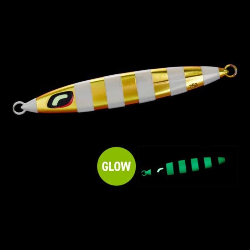 Shimano Ocea Stinger Butterfly Sardine Waver Jig Red Zebra Glow 130g
