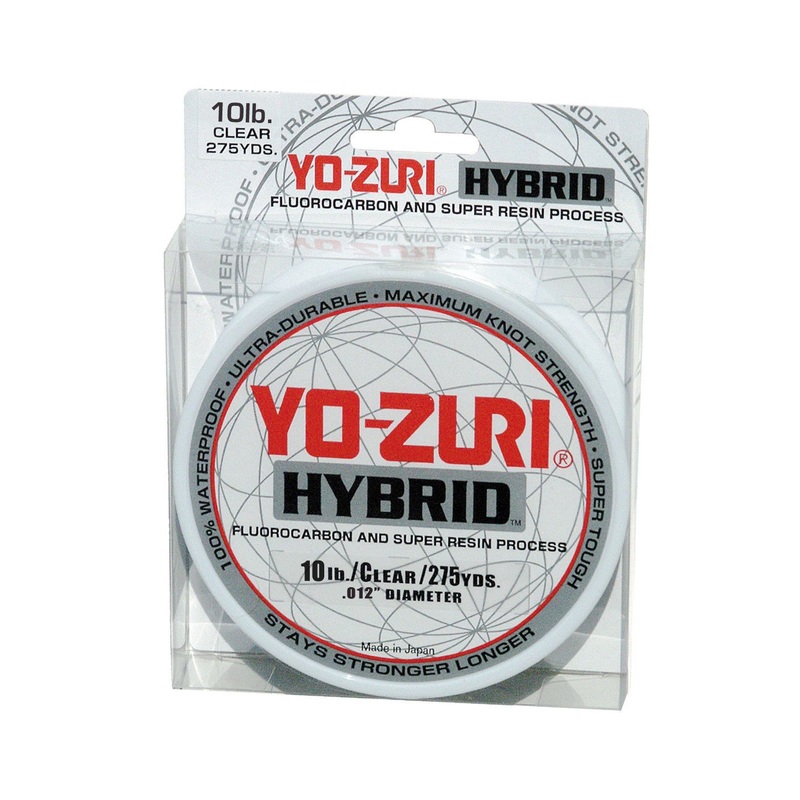 Yo-Zuri Hybrid Clear 275 Yards Monofilament Fishing Line 4 pound