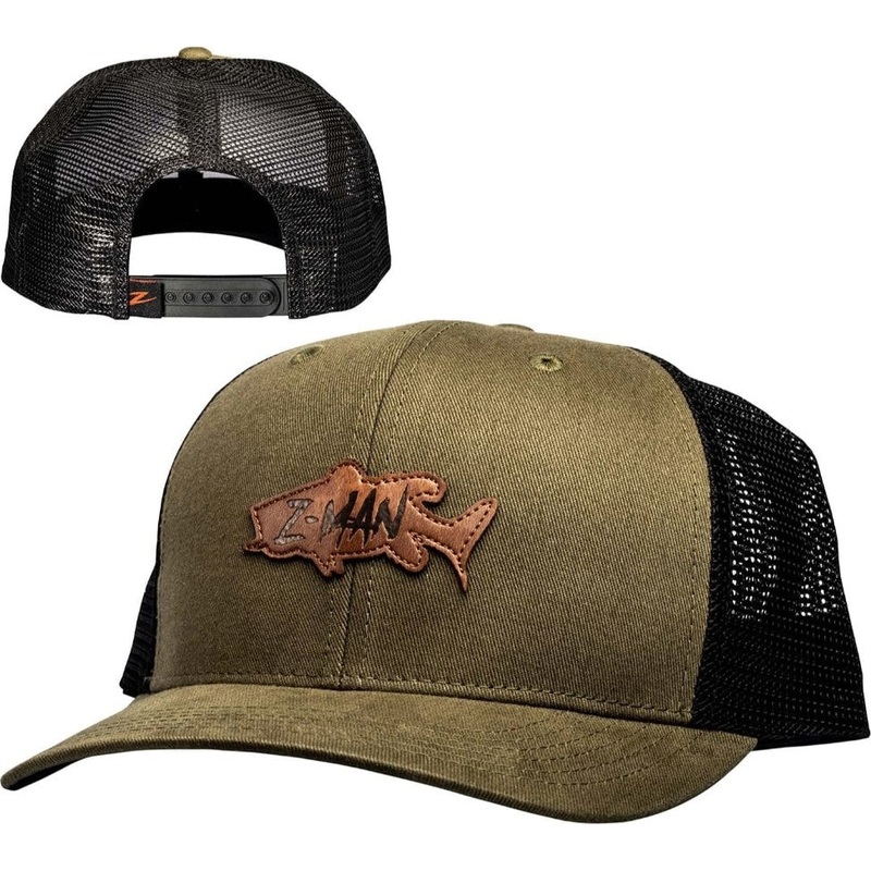 Z-Man Bad AZZ Bass Trucker Hat – Rifle Green/Black Z-Man Bad AZZ Bass Trucker Hat – Rifle Green/Black