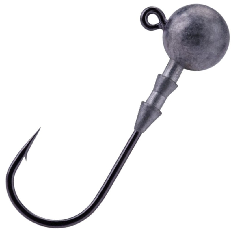 BKK Hooks Silent Chaser Round Head Jigheads 1#, 3.5g, 5pk