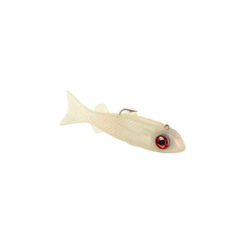 DOA SWIMMIN’ MULLET 5″ GOLD GLITTER/ BLACK BACK