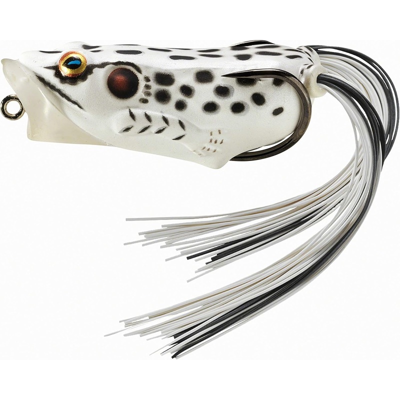 LiveTarget Frog Hollow Body Popper Topwater Lure, 2″, 3/0