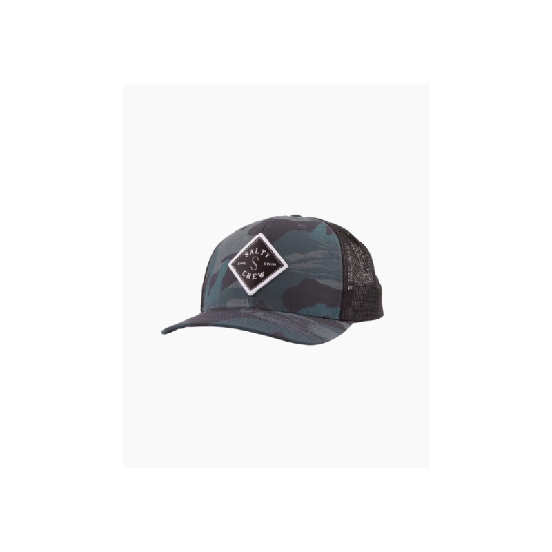 SALTY CREW SEALINE RETRO TRUCKER HAT AQUA
