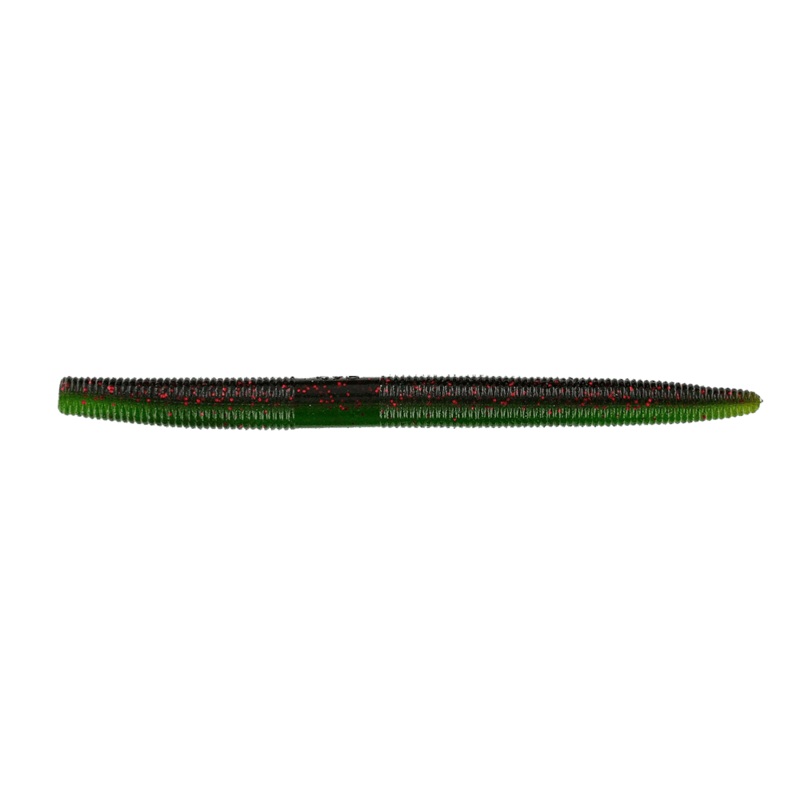Yamamoto Senko worm 10 Pk Green Pumpkin/Red Flake 5″