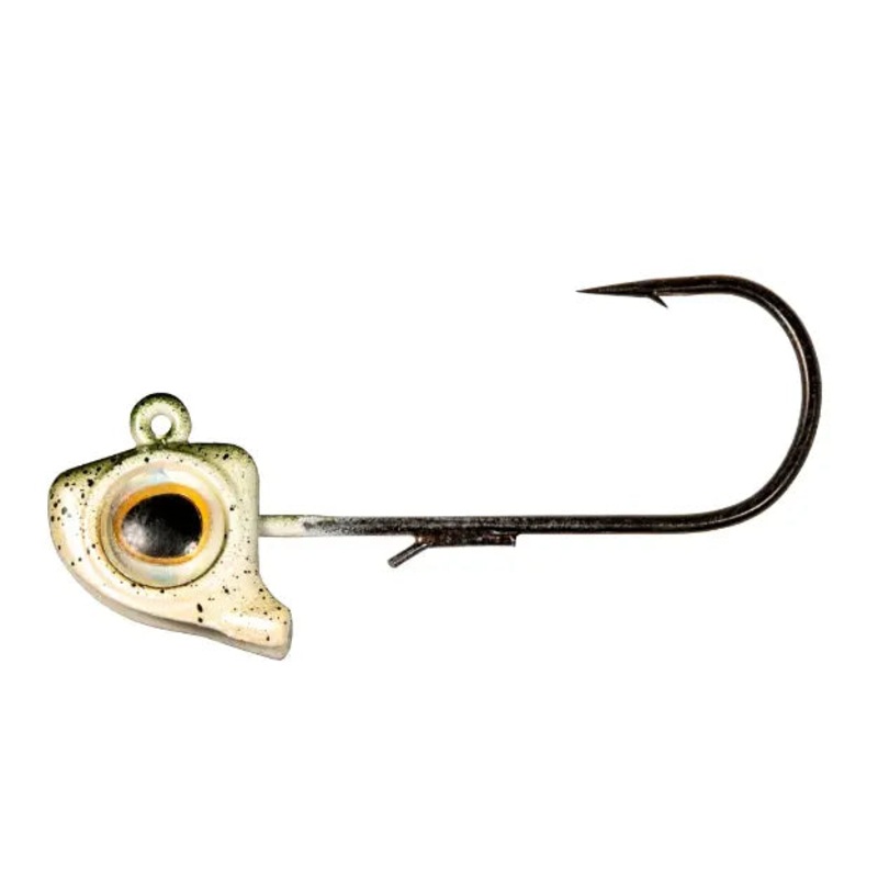 Z-Man Finesse Eyez Jigheads (3 Pk) 1/12 oz 1/0 Greenback