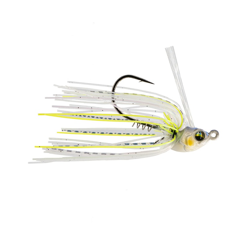 6th Sense Konda Finesse Swim Jig 5/16oz – 4/0 White Ice
