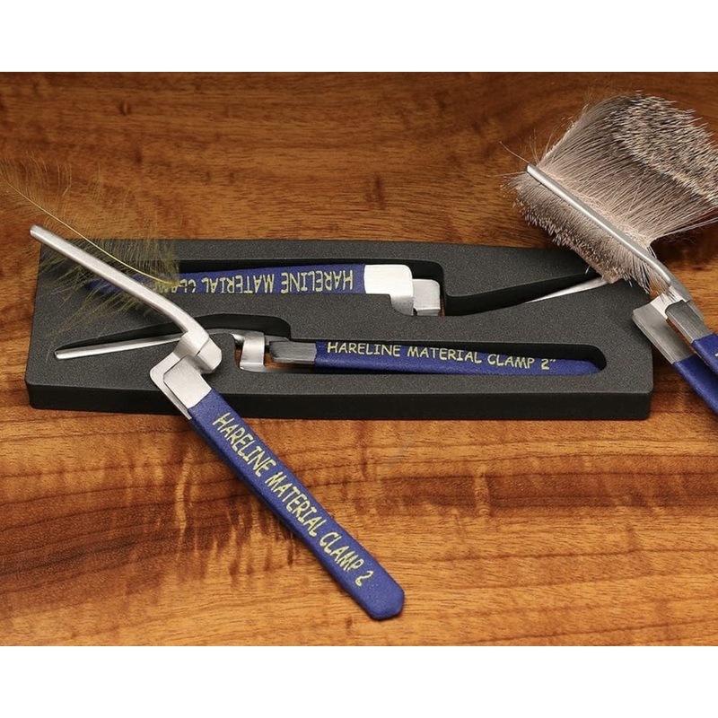 Hareline Material Clamp Set Small (1 in)