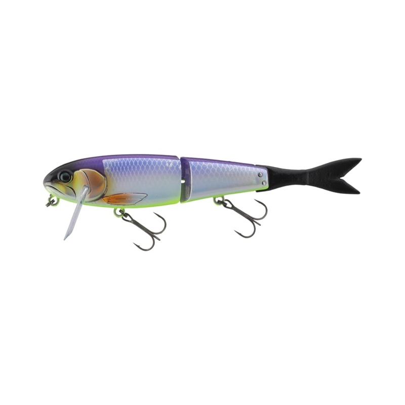Jackall Blast Bone Jr. 6″ – 1oz – Slow Floating Black Chrome Bone