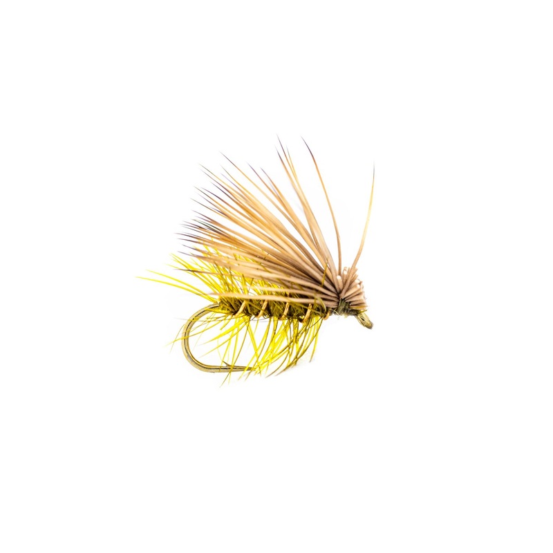Montana Fly Company Elk Hair Caddis  -Olive (3-Pack) 16